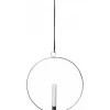 Star Trading Flamme Batteridriven Hängande Dekoration Ring 28cm Silver* Inomhusdekorationer Batteri|Flamme Batteriljus (Hela Serien)