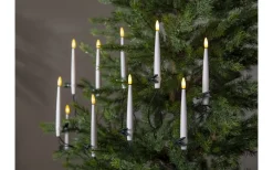 Flamme Batteridriven Julgransbelysning 16L LED Inomhus