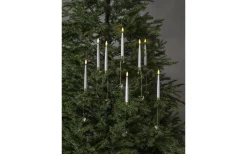 Klassisk Julgransbelysning<Star Trading Flamme Batteridriven Julgransbelysning med Hjärta 8L LED Inomhus