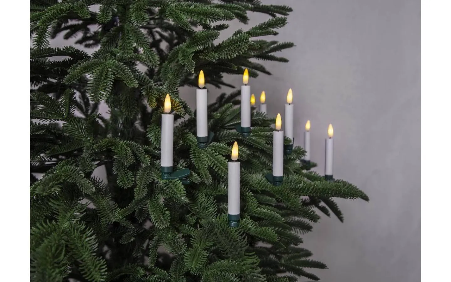 Star Trading Flamme Batteridriven Julgransbelysning 10L LED Inomhus* Klassisk Julgransbelysning