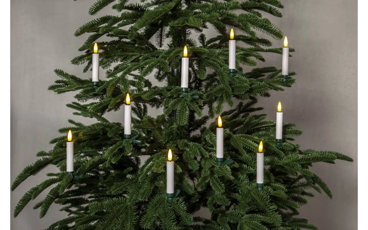 Star Trading Flamme Batteridriven Julgransbelysning 10L LED Inomhus* Klassisk Julgransbelysning