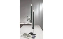 Star Trading Flamme Batteridrivna Antikljus 28cm Slim 2-pack med Fjärr. Grön* Flamme Batteriljus (Hela Serien)|Flamme Batteriljus (Hela Serien)