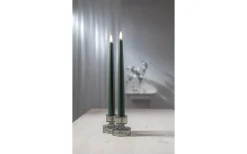 Star Trading Flamme Batteridrivna Antikljus 28cm Slim 2-pack med Fjärr. Grön* Flamme Batteriljus (Hela Serien)|Flamme Batteriljus (Hela Serien)