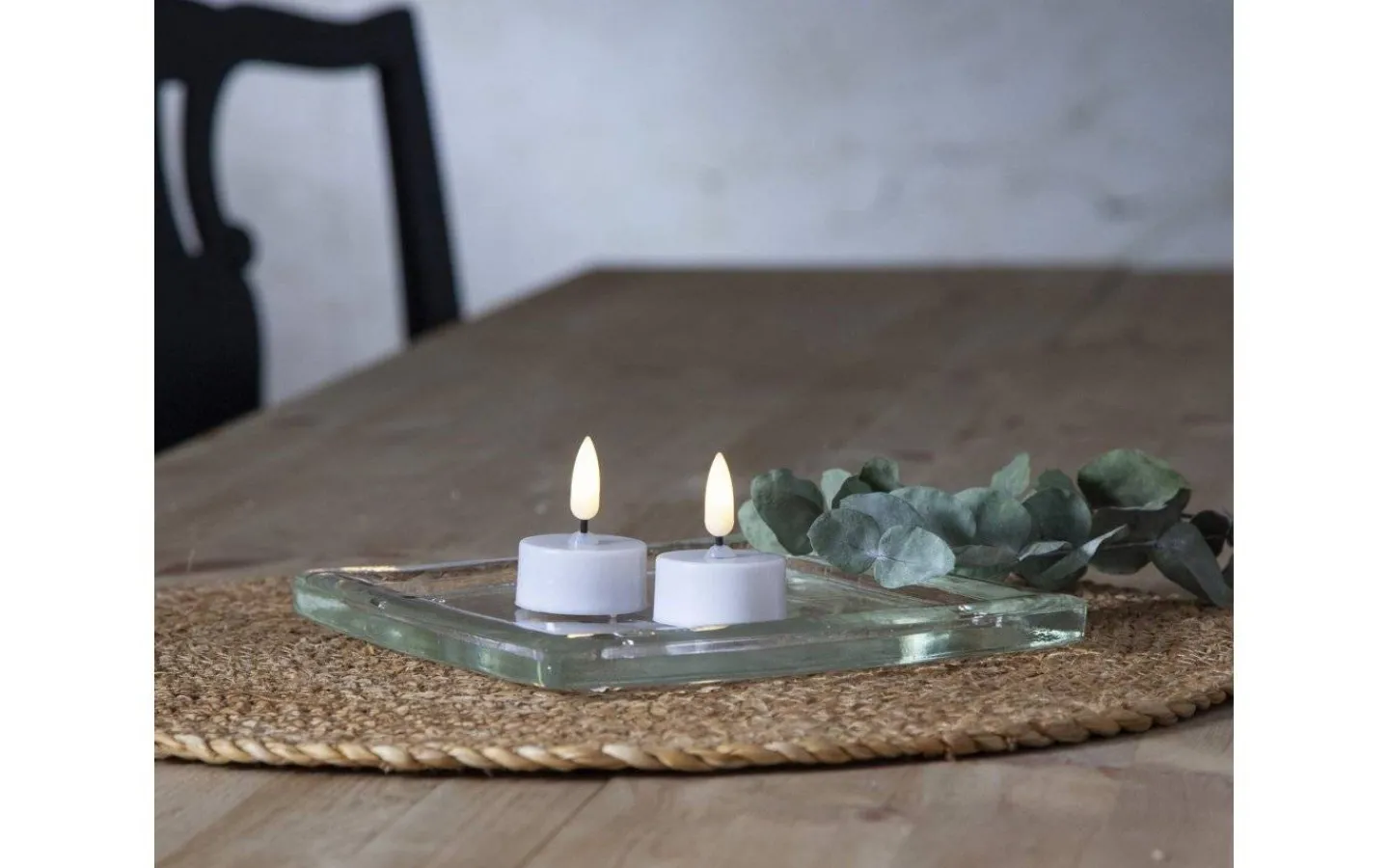 Flamme Batteriljus (Hela Serien)|Flamme Batteriljus (Hela Serien)<Star Trading Flamme Batteridrivna Värmeljus Ø38mm 2-pack Vit