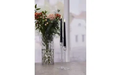 Flamme Candy Batteridrivna Antikljus 26cm 2-Pack Svart