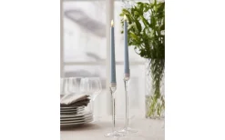 Star Trading Flamme Candy Batteridrivna Antikljus 26cm 2-Pack Ljusblå* Flamme Batteriljus (Hela Serien)|Flamme Batteriljus (Hela Serien)