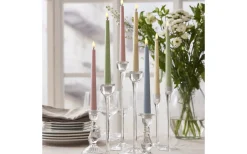 Flamme Batteriljus (Hela Serien)|Flamme Batteriljus (Hela Serien)<Star Trading Flamme Candy Batteridrivna Antikljus 26cm 2-Pack Rosa