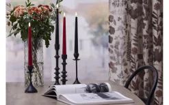 Flamme Batteriljus (Hela Serien)|Flamme Batteriljus (Hela Serien)<Star Trading Flamme Candy Batteridrivna Antikljus 26cm 2-Pack Röd