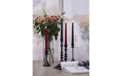 Flamme Batteriljus (Hela Serien)|Flamme Batteriljus (Hela Serien)<Star Trading Flamme Candy Batteridrivna Antikljus 26cm 2-Pack Röd