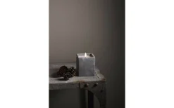 Star Trading Flamme Cem Batteridrivet Blockljus 12cm Grå* Flamme Batteriljus (Hela Serien)|Flamme Batteriljus (Hela Serien)