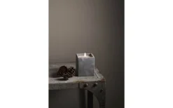 Star Trading Flamme Cem Batteridrivet Blockljus 12cm Grå* Flamme Batteriljus (Hela Serien)|Flamme Batteriljus (Hela Serien)