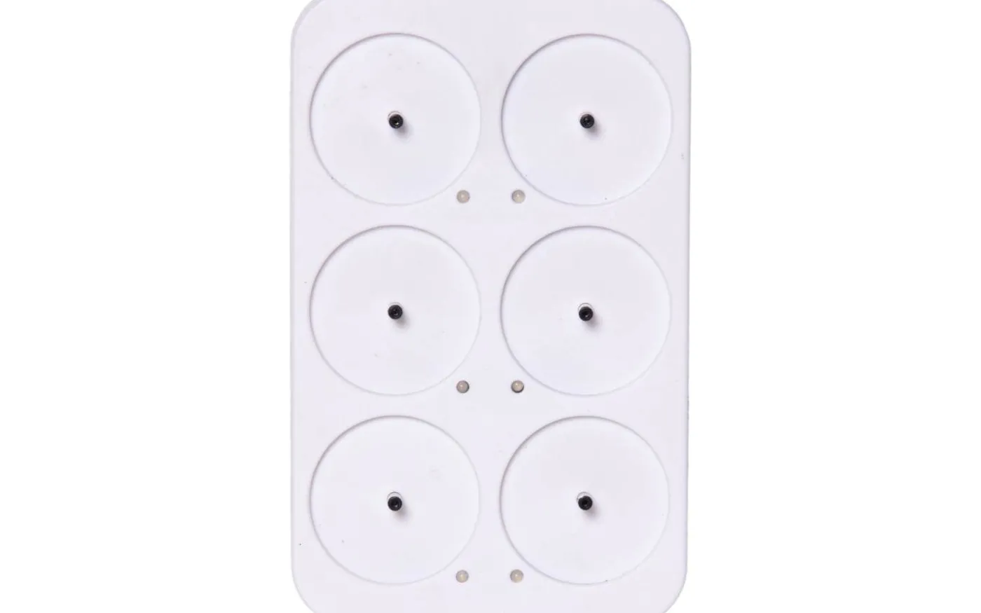 Flamme Charge Uppladdningsbara Votivljus 6st Vit