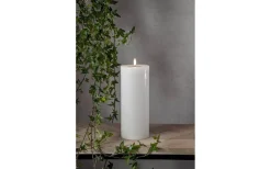 Flamme Batteriljus (Hela Serien)|Flamme Batteriljus (Hela Serien)<Star Trading Flamme Flow Batteridrivet Blockljus 27,5cm Longlife 2500h Vit