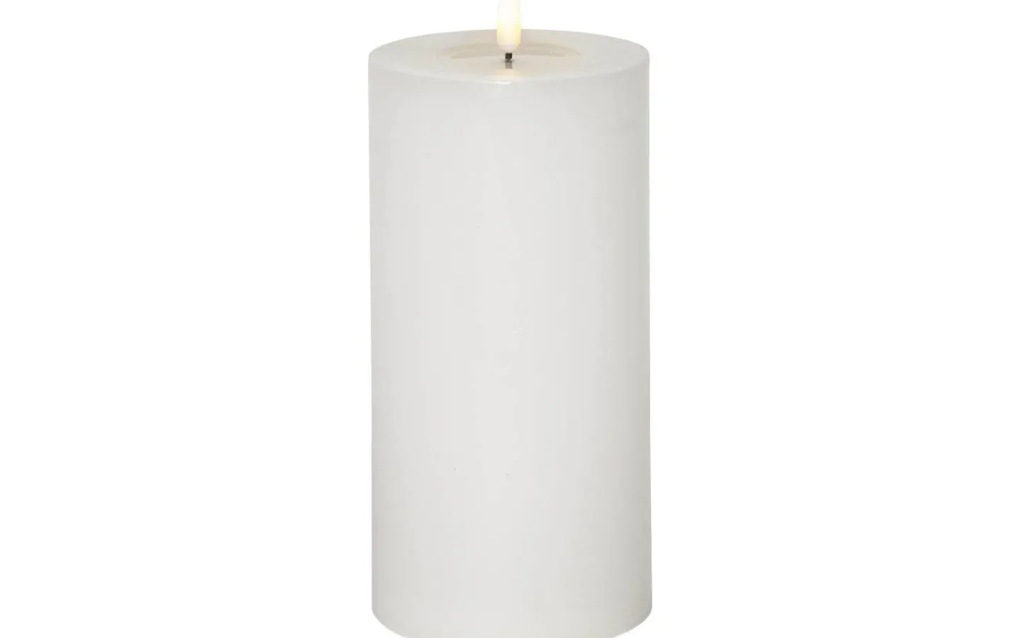 Flamme Batteriljus (Hela Serien)|Flamme Batteriljus (Hela Serien)<Star Trading Flamme Flow Batteridrivet Blockljus 22,5cm Longlife 2500h Vit