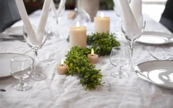 Star Trading Flamme Flow Värmeljus Ø40mm 2-pack Beige* Flamme Batteriljus (Hela Serien)|Flamme Batteriljus (Hela Serien)