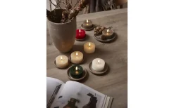 Flamme Batteriljus (Hela Serien)|Flamme Batteriljus (Hela Serien)<Star Trading Flamme Flow XL Värmeljus Ø70mm 2-pack Mullvad