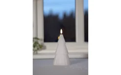 Star Trading Flamme Grany Batteridrivet Blockljus 18cm Vit* Flamme Batteriljus (Hela Serien)|Flamme Batteriljus (Hela Serien)