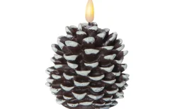 Flamme Batteriljus (Hela Serien)|Flamme Batteriljus (Hela Serien)<Star Trading Flamme Kotte Batteridrivet Ljus 11cm Brun