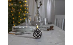 Flamme Batteriljus (Hela Serien)|Flamme Batteriljus (Hela Serien)<Star Trading Flamme Kotte Batteridrivet Ljus 11cm Brun