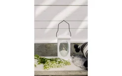 Ljuslyktor<Star Trading Flamme Lykta Batteridriven med Timer 23cm Vit