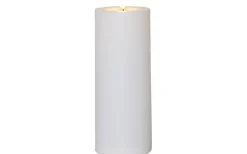 Flamme Batteriljus (Hela Serien)|Flamme Batteriljus (Hela Serien)<Star Trading Flamme Rak Blockljus 27,5cm Vit IP44