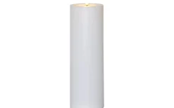 Flamme Batteriljus (Hela Serien)|Flamme Batteriljus (Hela Serien)<Star Trading Flamme Rak Blockljus 32,5cm Vit IP44