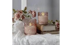 Star Trading Flamme Romb Batteridriven Ljuslykta 12,5cm Rosa* Flamme Batteriljus (Hela Serien)|Flamme Batteriljus (Hela Serien)