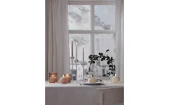 Flamme Batteriljus (Hela Serien)|Flamme Batteriljus (Hela Serien)<Star Trading Flamme Romb Batteridriven Ljuslykta 10cm Rosa