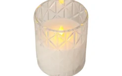 Ljuslyktor|Flamme Batteriljus (Hela Serien)<Star Trading Flamme Romb Ljuslykta 12,5cm Transparent