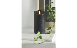 Star Trading Flamme Rustic Batteridrivet Blockljus 15cm Svart* Flamme Batteriljus (Hela Serien)|Flamme Batteriljus (Hela Serien)