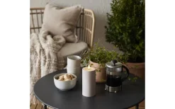 Flamme Soft Batteridrivet Blockljus 17,5cm Beige