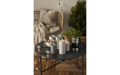 Flamme Soft Batteridrivet Blockljus 17,5cm Beige