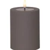 Star Trading Flamme Soft Batteridrivet Blockljus 12,5cm Mullvad* Flamme Batteriljus (Hela Serien)|Flamme Batteriljus (Hela Serien)
