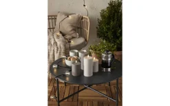 Flamme Batteriljus (Hela Serien)|Flamme Batteriljus (Hela Serien)<Star Trading Flamme Soft Batteridrivet Blockljus 12,5cm Beige