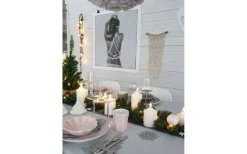 Flamme Batteriljus (Hela Serien)|Flamme Batteriljus (Hela Serien)<Star Trading Flamme Topp Batteridrivet Blockljus 17cm Vit