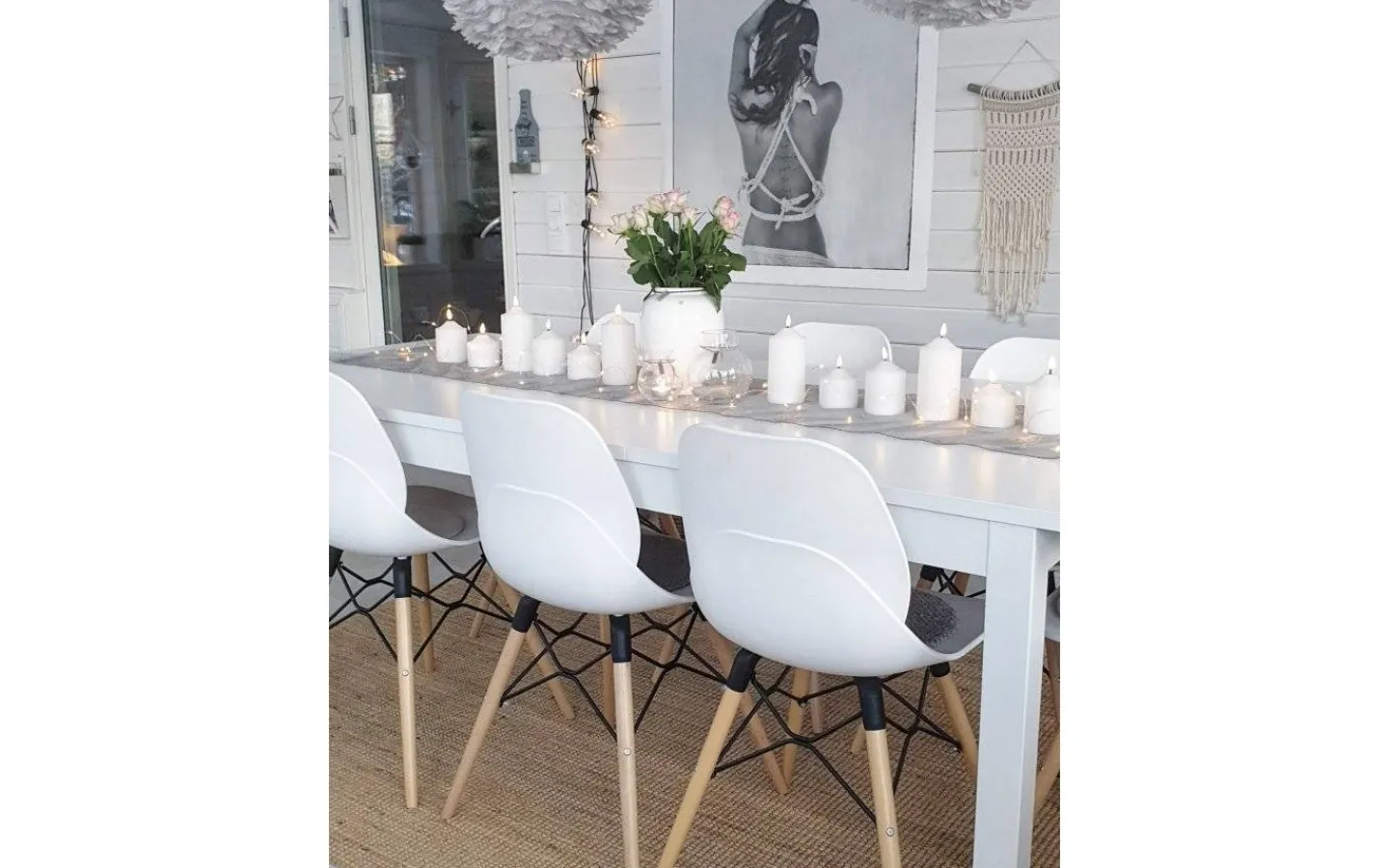 Flamme Batteriljus (Hela Serien)|Flamme Batteriljus (Hela Serien)<Star Trading Flamme Topp Batteridrivet Blockljus 17cm Vit