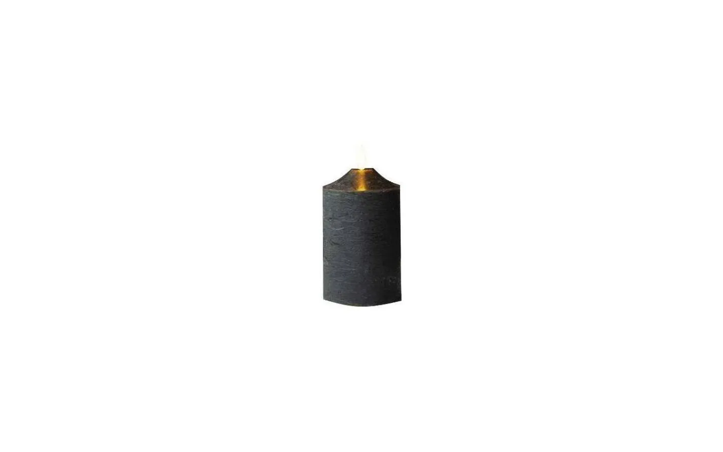 Flamme Batteriljus (Hela Serien)|Flamme Batteriljus (Hela Serien)<Star Trading Flamme Topp Batteridrivet Blockljus 15cm Svart