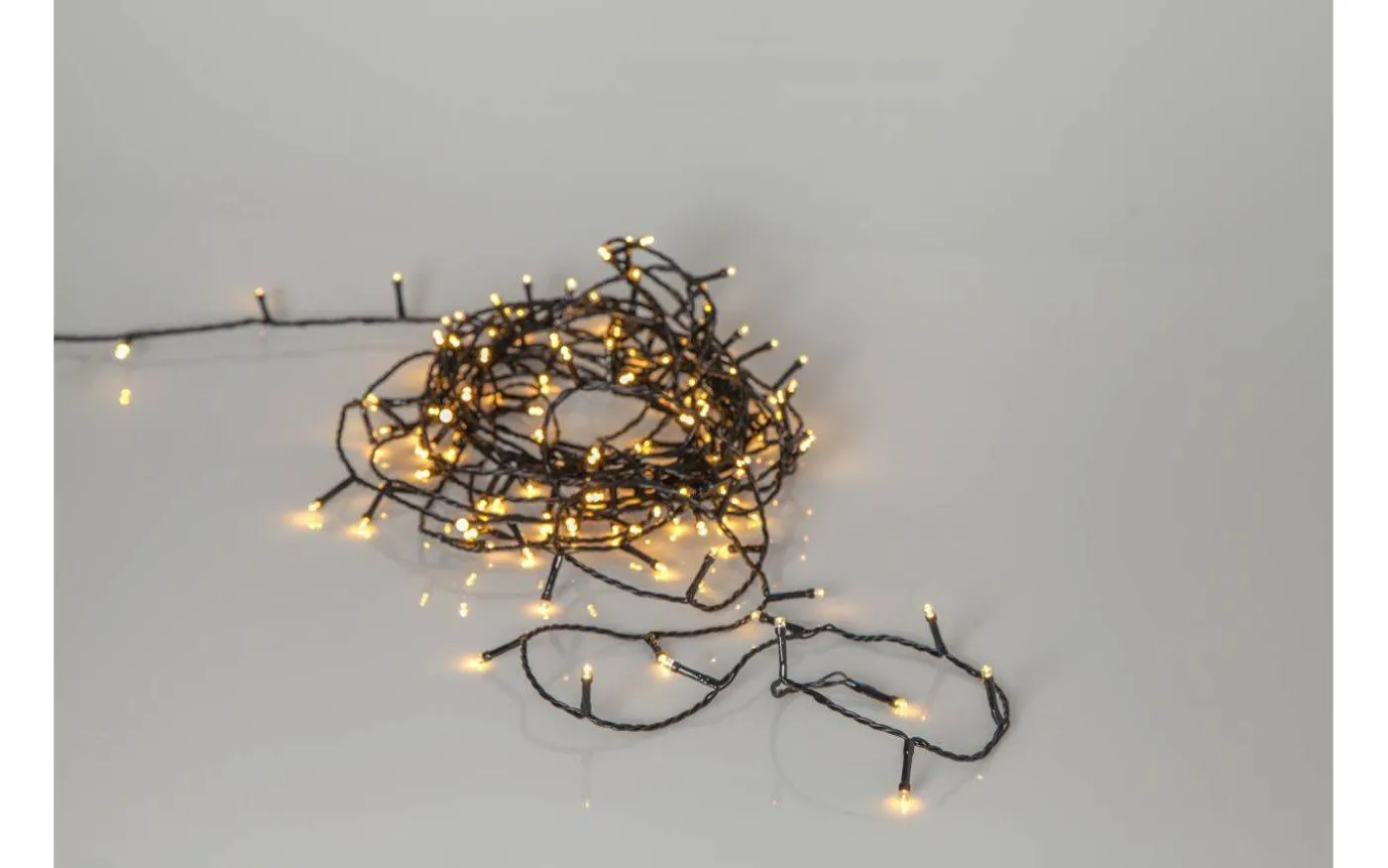 Flashy Ljusslinga 2500K 21m Svart IP44