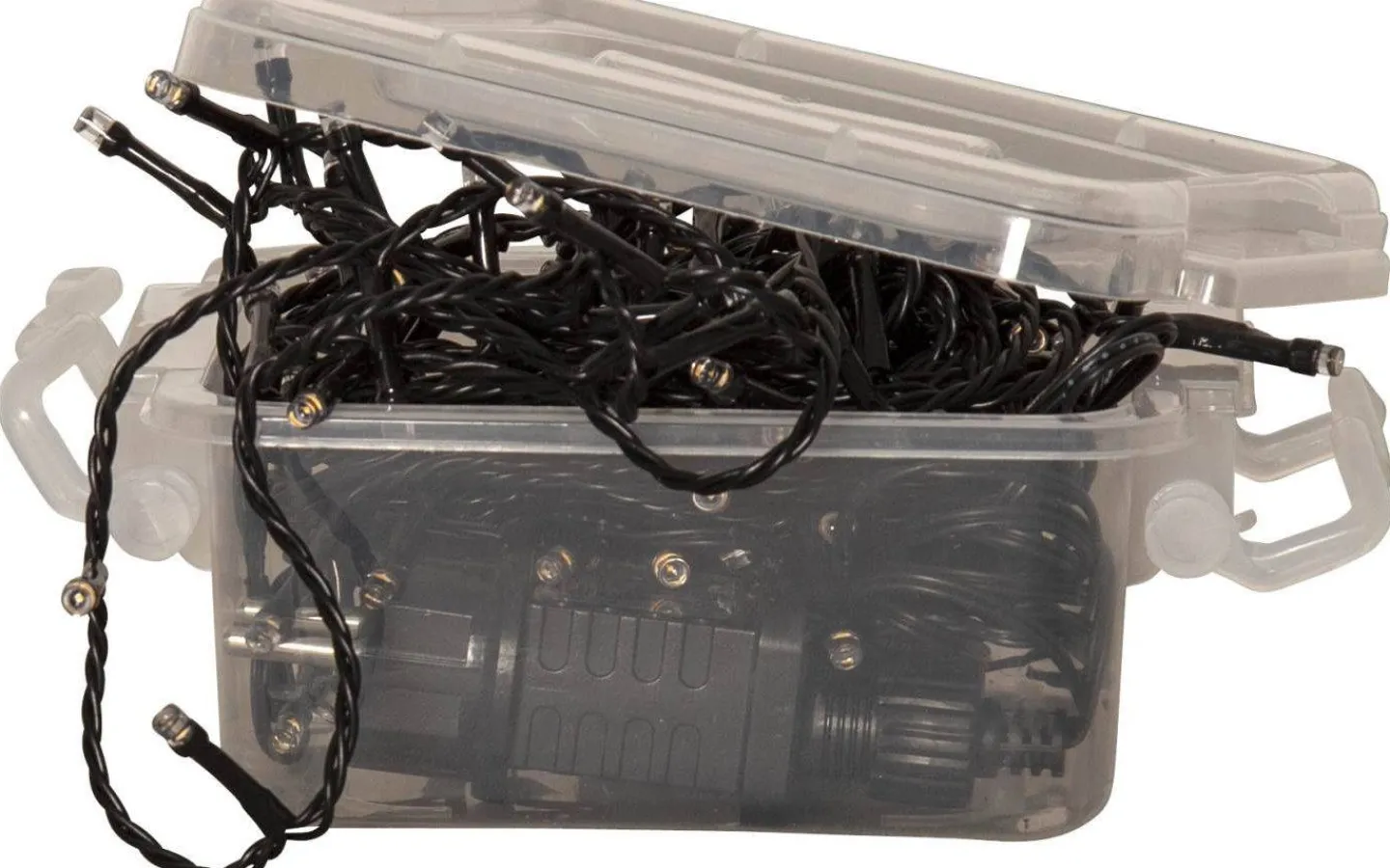 Star Trading Flashy Ljusslinga 2500K 7m Svart IP44* Korta Ljusslingor (1-10M)|Ljusslingor Utomhus