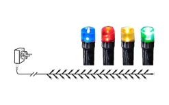 Star Trading Flashy Ljusslinga 30m Multifärgad IP44* Ljusslingor Med Färgade Lampor