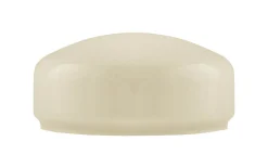 Karlskrona Lampfabrik Flat bordlampskärm 200 - Benvitt överfångsglas* Reservglas Och Reservdelar