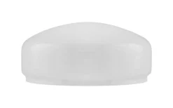 Flat bordlampskärm 235 - Vitt överfångsglas