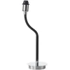 Oriva Flex Lampfot 42cm Krom/Svart* Lampfötter|Skrivbordslampor