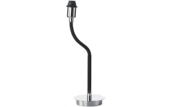 Oriva Flex Lampfot 42cm Krom/Svart* Lampfötter|Skrivbordslampor