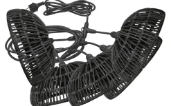 Partyslingor Utomhus 230V|Partyslingor Utomhus 230V<PR Home Flex Out Ljusslinga 6,5m med 5st Hue skärmar 20cm Svart IP44