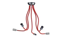 Oriva Flex Taklampa 80cm Röd* Stora Taklampor Ø70-150 Cm