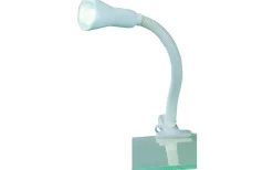Trio Lighting Flexo Klämlampa E14 vit* Klämlampor