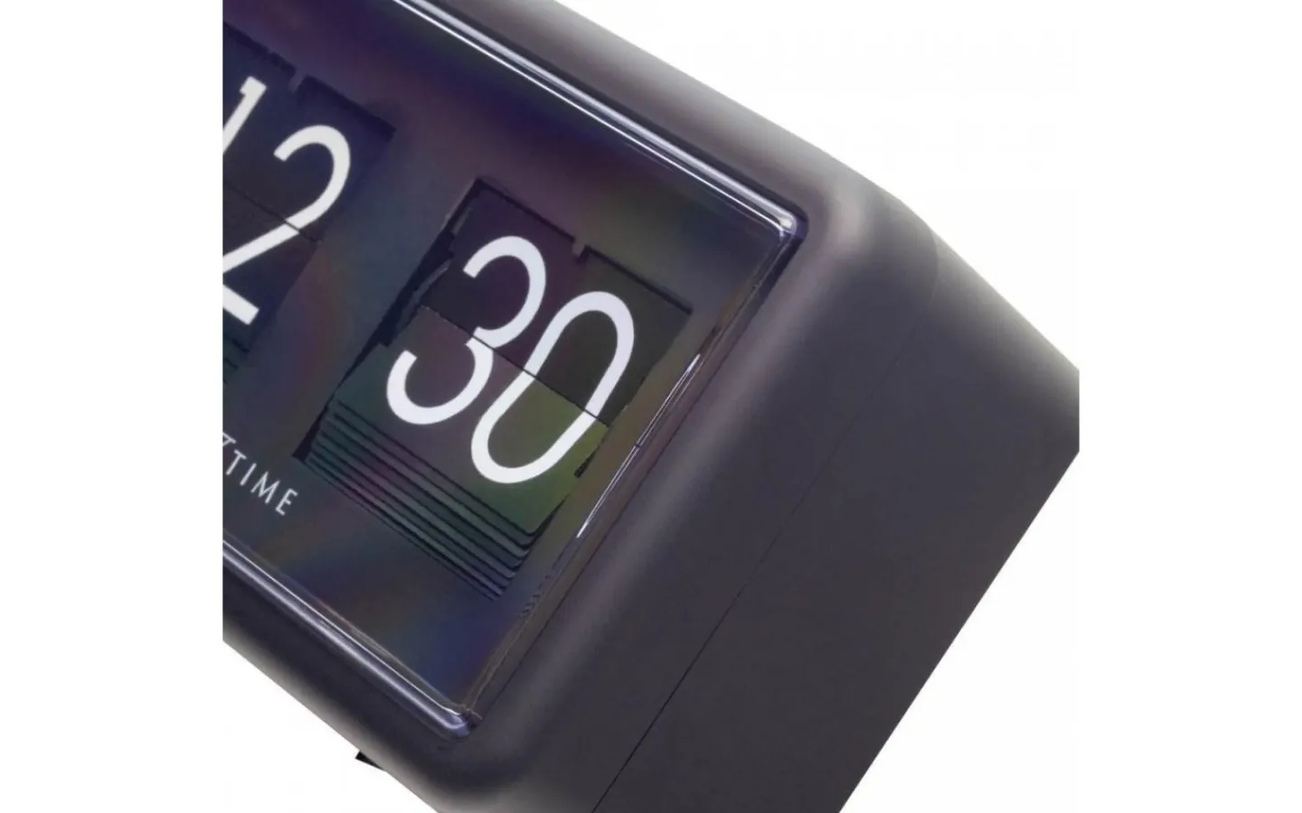 Bordsklockor|Väggklockor<NeXtime Flip Clock 24HR Bords-/Väggklocka 18 cm Svart