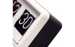 Väggklockor|Bordsklockor<NeXtime Flip Clock 24HR Bords-/Väggklocka 18 cm Vit