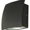 Vägglampor Utomhus|Upp Eller Nedljus Lampor<Aneta Flip Vägglampa LED 3000K 6W Mörkgrå IP54